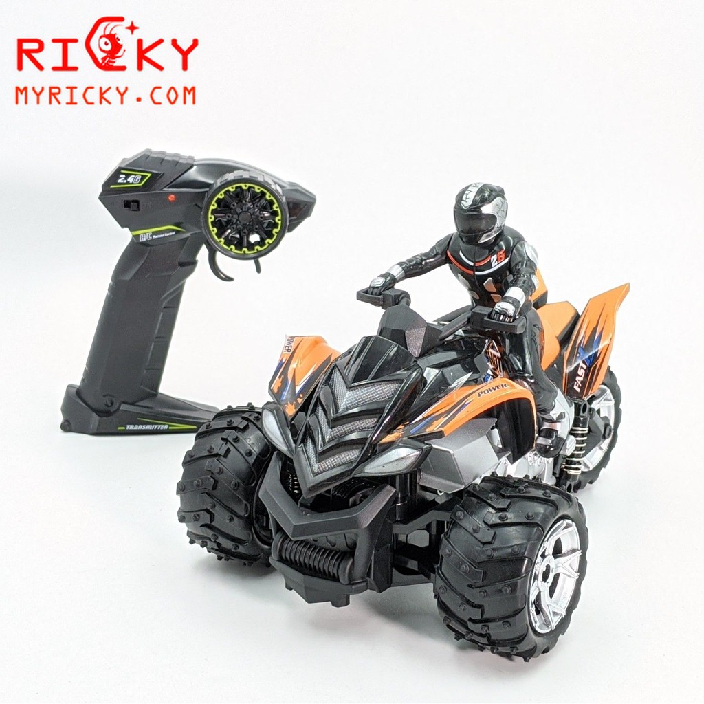 Moto 3 bánh vượt địa hình Rock Crawler điều khiển - tỉ lệ 1:12