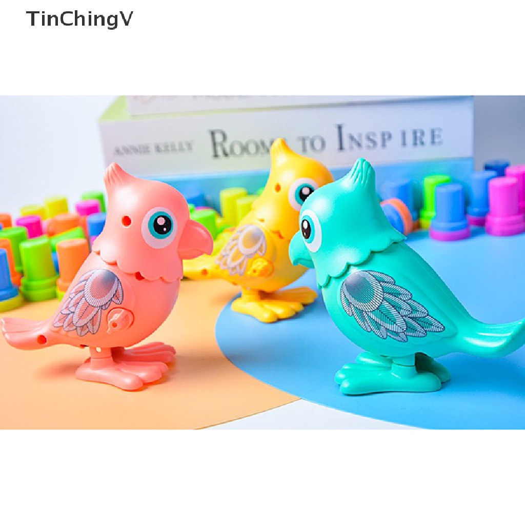 1 Đồ Chơi Lên Dây Cót Hình Chú Vẹt Đáng Yêu Cho Bé