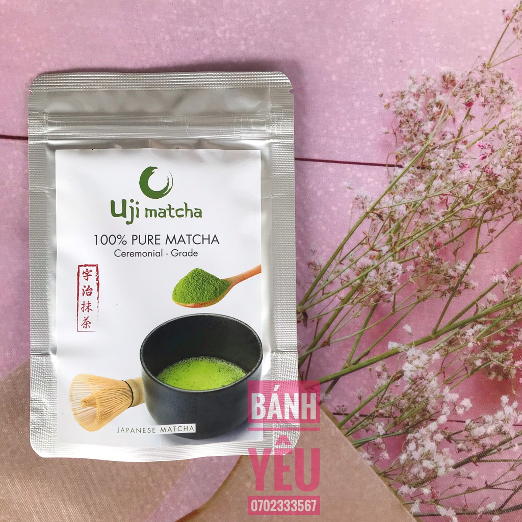 Bột trà xanh Nhật Bản Uji matcha 50g - PL39