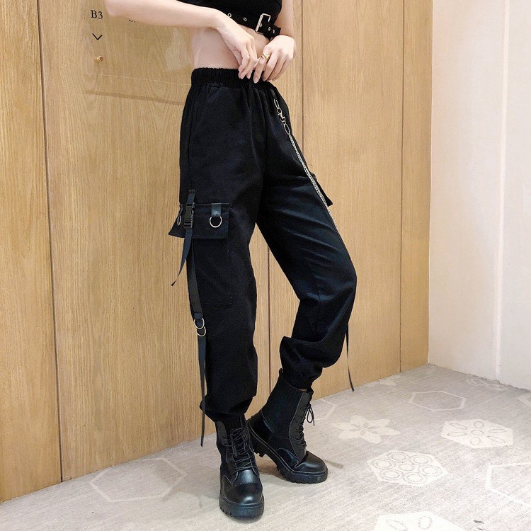 Quần xích khuy cài RUBY HOUSE86 Quần kaki phong cách cá tính HOT HIT