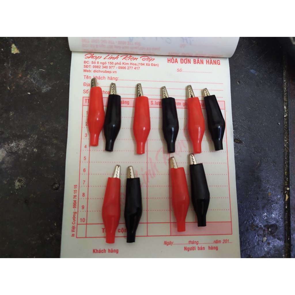 Combo 5 bộ kẹp cá sấu 35mm