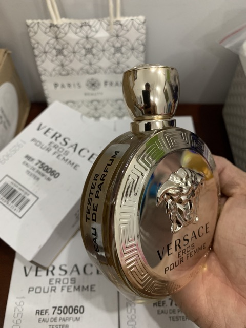 [Mã 1512FMCGSALE giảm 8% đơn 500K] Nước hoa Versace Eros Pour Femme EDP 100ml. Tester 750060 (Hộp carton như hình) | BigBuy360 - bigbuy360.vn