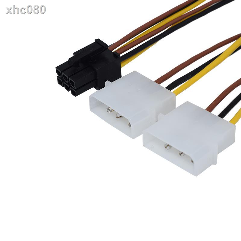 Dây Cáp Nguồn Chuyển Đổi 4pin Sang 6pin Pci-E 6pin Pci-E Pci | BigBuy360 - bigbuy360.vn