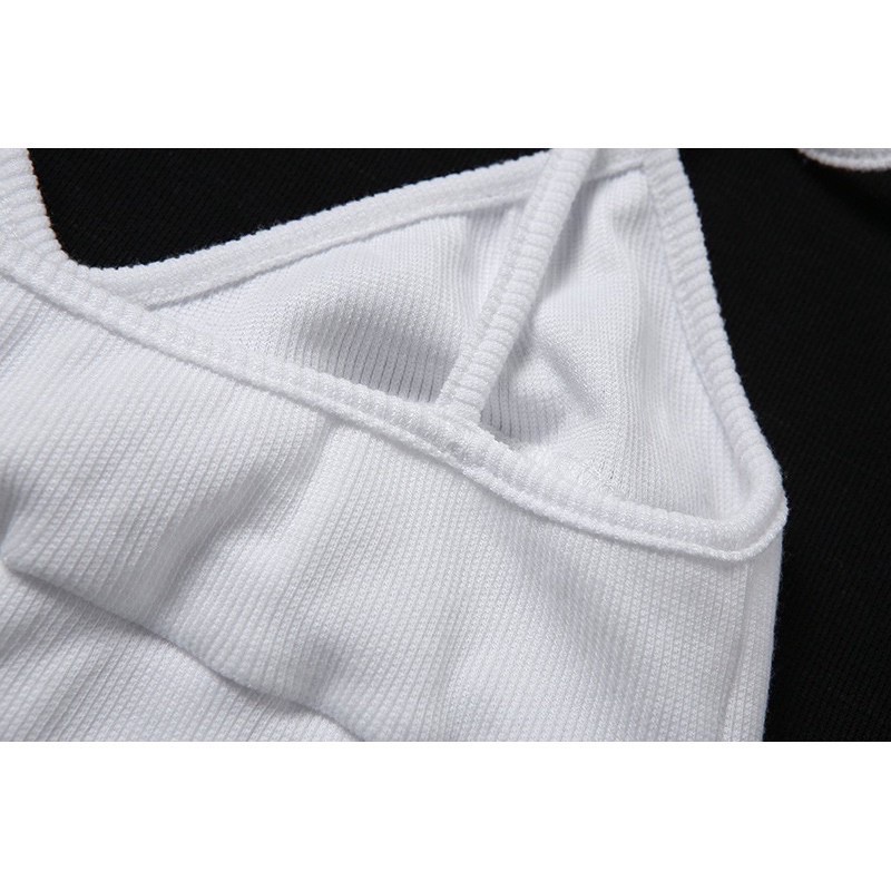 (NGỘ SẴN) Set đồ lót mặt trăng cạp cao giống Rose và Lisa BlackPink màu trắng | BigBuy360 - bigbuy360.vn