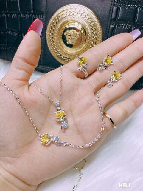 Bộ hồ ly bạc 4 món