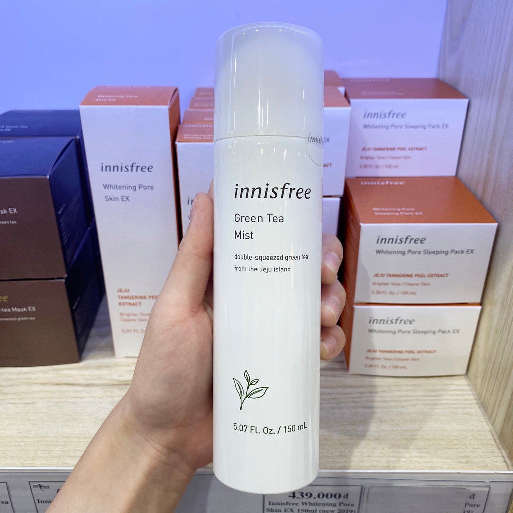 Xịt khoáng trà xanh Innisfree Green Tea Mineral Mist 150ml - RACCOON.BEATY | BigBuy360 - bigbuy360.vn