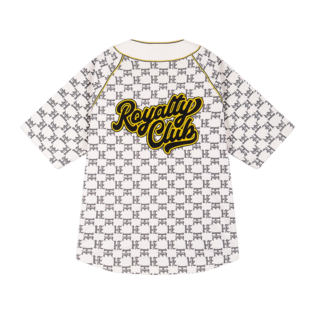 Áo Sơ Mi Tay Lỡ Unisex ROYALTY CLUB BASEBALL Vải Chân Cua - HADES Brand Chính Hãng