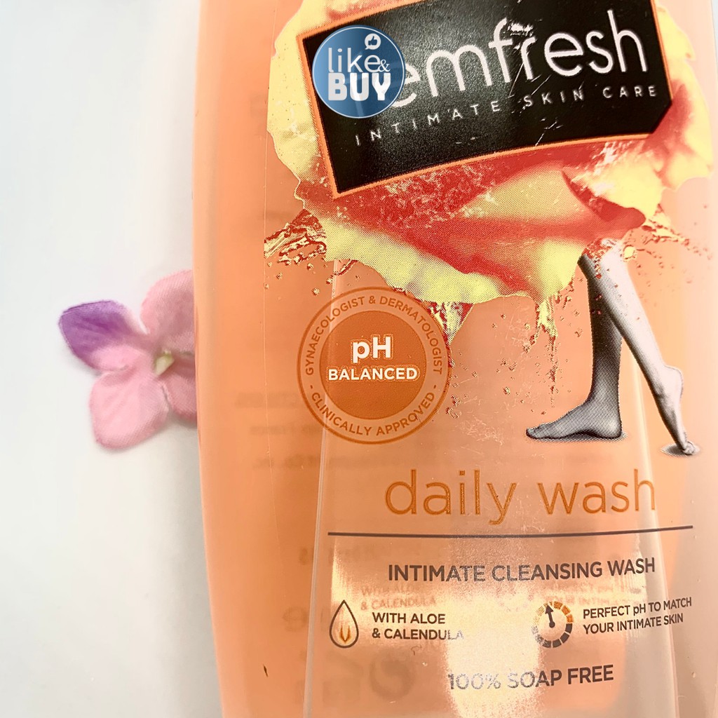 Dung dịch vệ sinh phụ nữ Femfresh Intimate Skin Care Daily Wash cho cả nam &amp; nữ 250ml - hàng nôi địa Anh