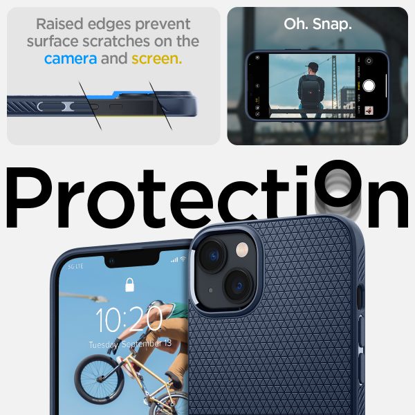 Ốp lưng Iphone 13promax/14/14plus/14pro/14promax Spigen Liquid Air - Hàng chính hãng