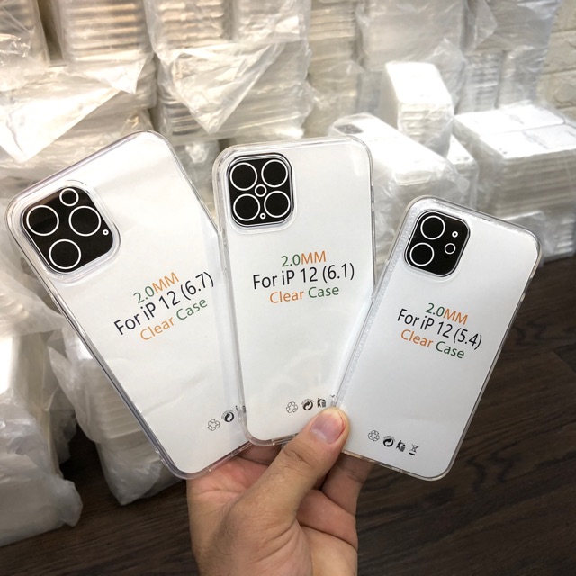 Ốp dẽo trong iphone 5 -> iphone 12 ( đủ 4 dòng máy mới )