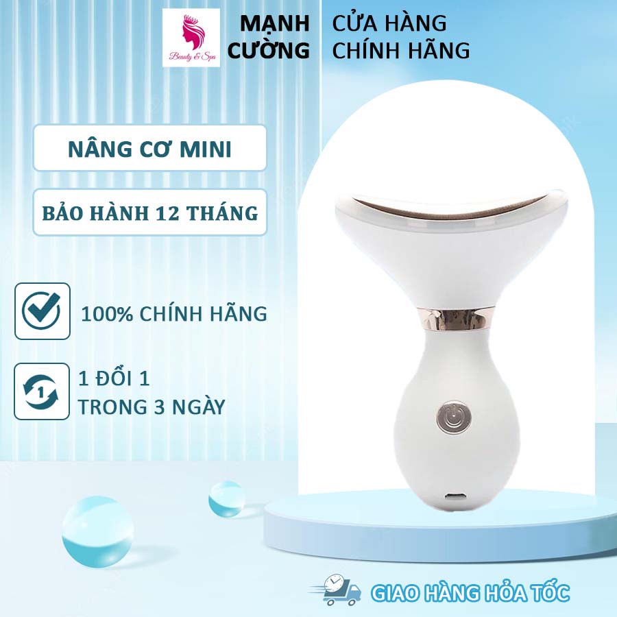 Máy Nâng Cơ Mặt, Máy Trẻ Hóa Da, Xóa Nhăn Có Ánh Sáng Sinh Học