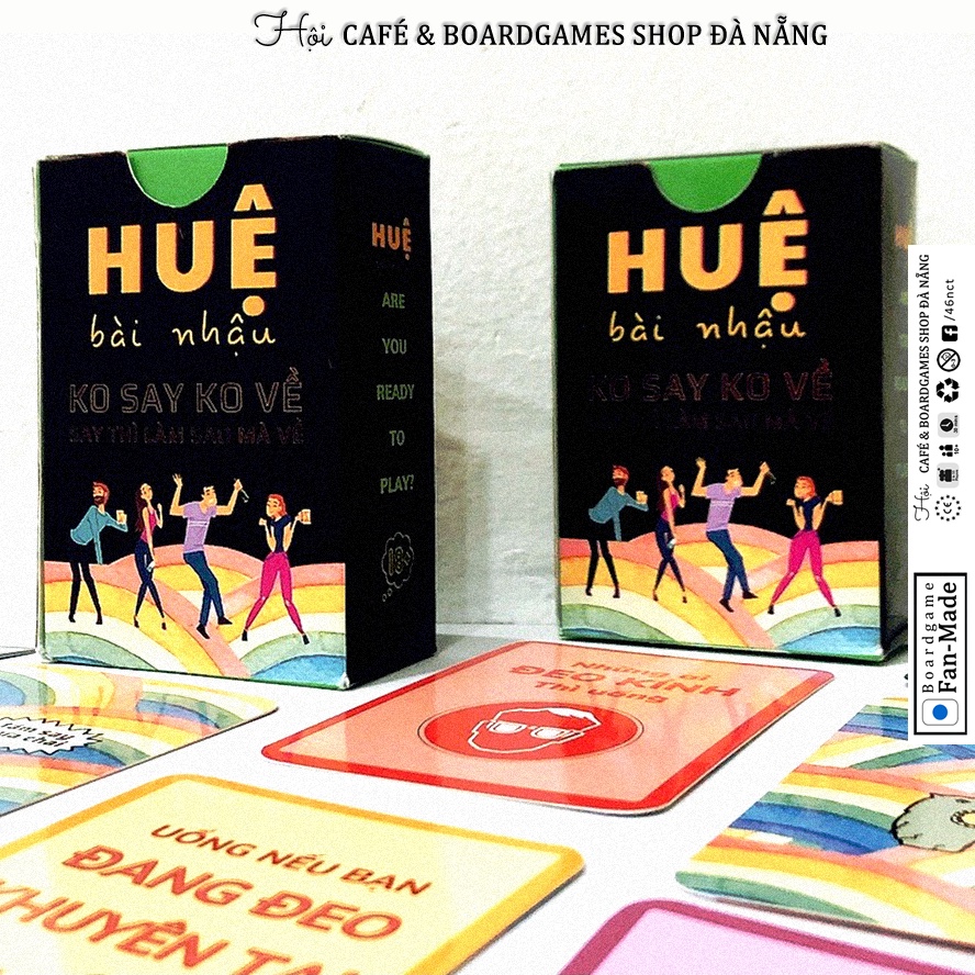 Huệ 70 lá - DRINKING GAME (bài nhậu) KO SAY KO VỀ loại dày