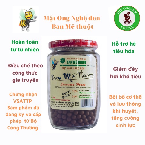 Mật Ong Nghệ Đen Ban Mê Thuột 250g