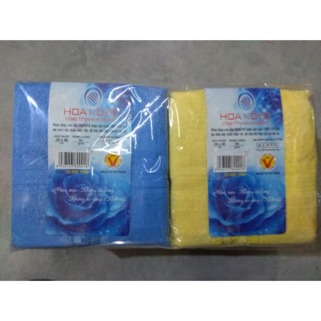 20 chiếc khăn bông Hoakoyo đẹp ( 1 bịch)
