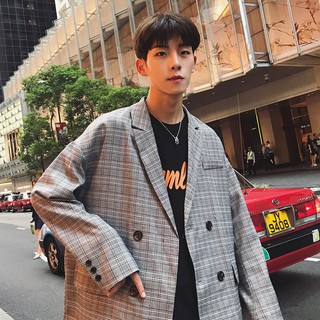 [Sẵn XL] Áo khoác blazer nam