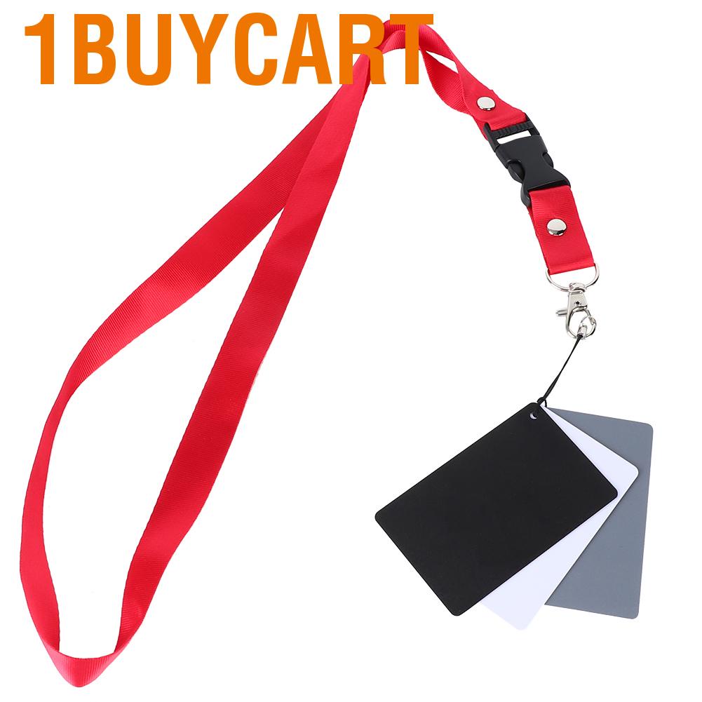 1 Bộ Card Cân Bằng Kỹ Thuật Số 3 Trong 18% Dùng Để Chụp Ảnh