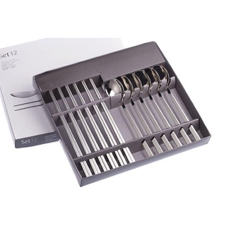 Set bộ đũa thìa xuất inox cao cấp của hãng WMF