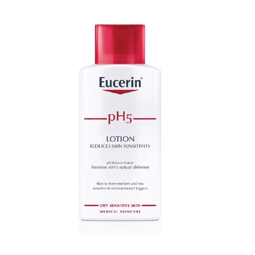 Sữa Dưỡng Thể Cho Da Cơ Thể Nhạy Cảm Eucerin Sensitive Skin pH5 Lotion 250ml