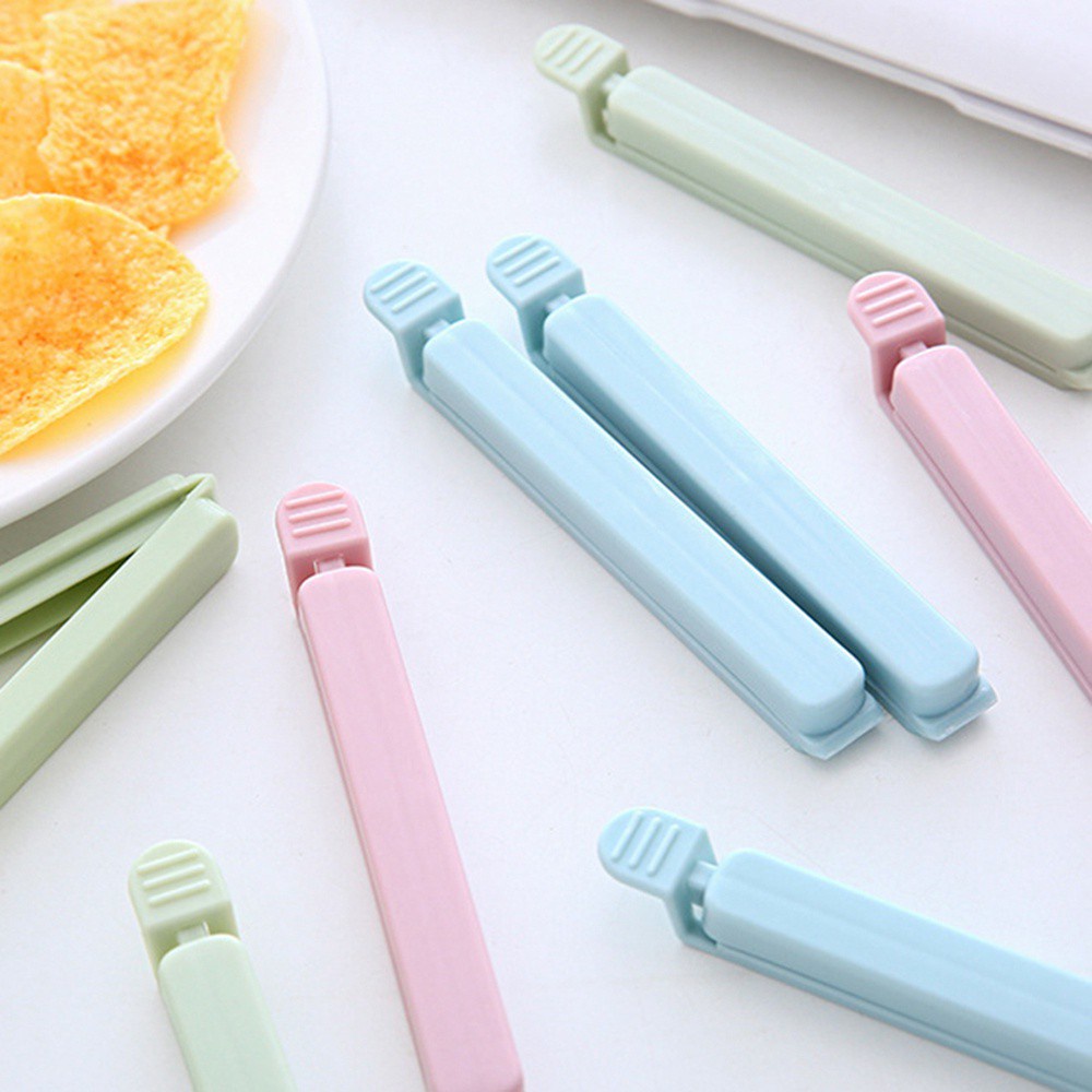 Set 5 kẹp miệng túi thực phẩm 2 kích thước lựa chọn nhỏ gọn tiện dụng