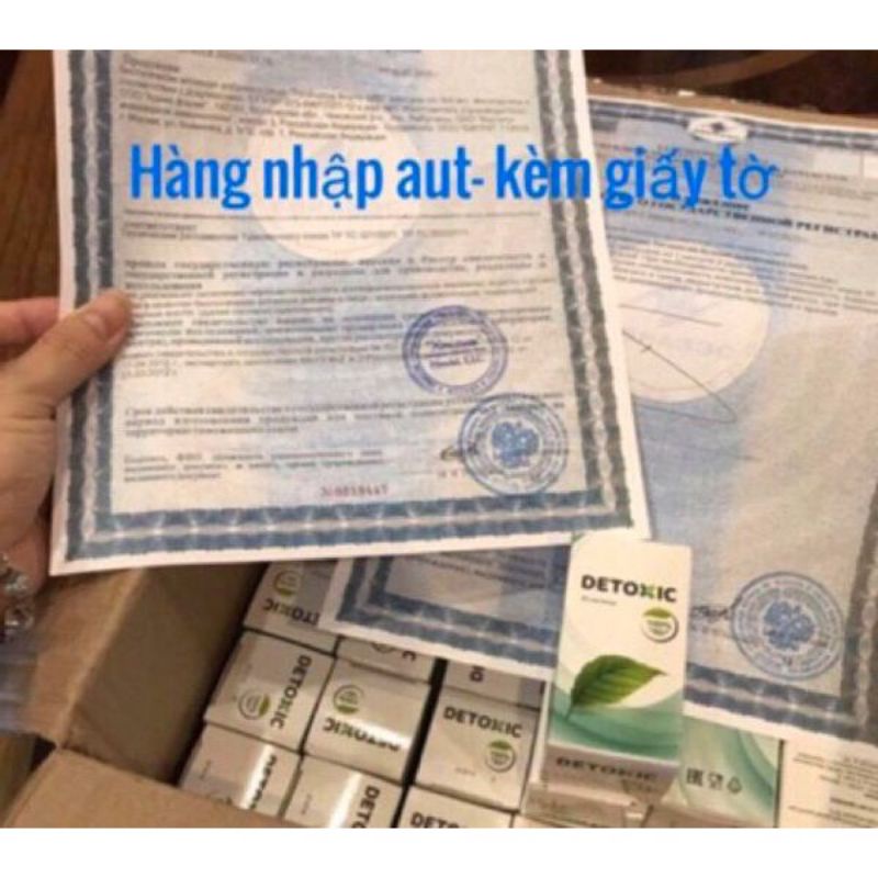 Detoxic Nga 20v thai doc diet ky sinh trung