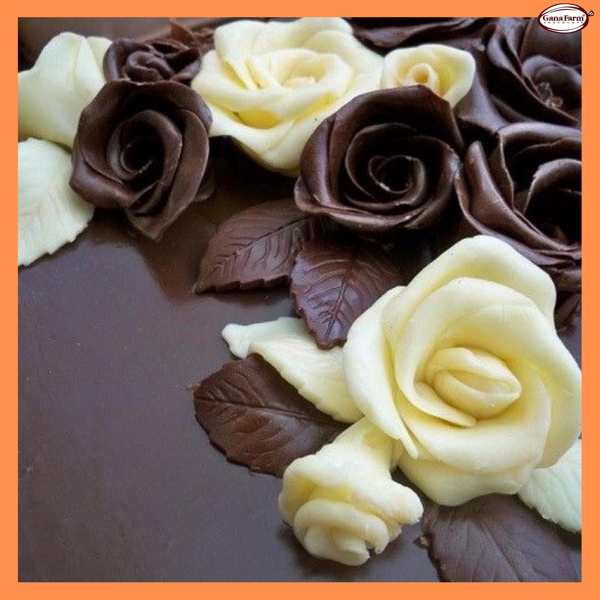Socola chocolate Sô cô la Compound dạng nút áo đen 100gr
