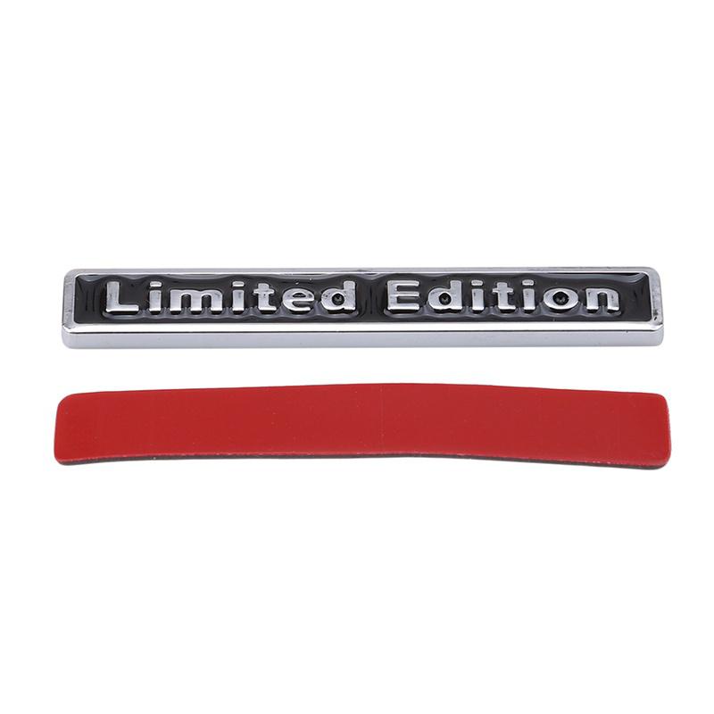 Miếng dán bằng kim loại họa tiết chữ Limited Edition 3d trang trí xe hơi