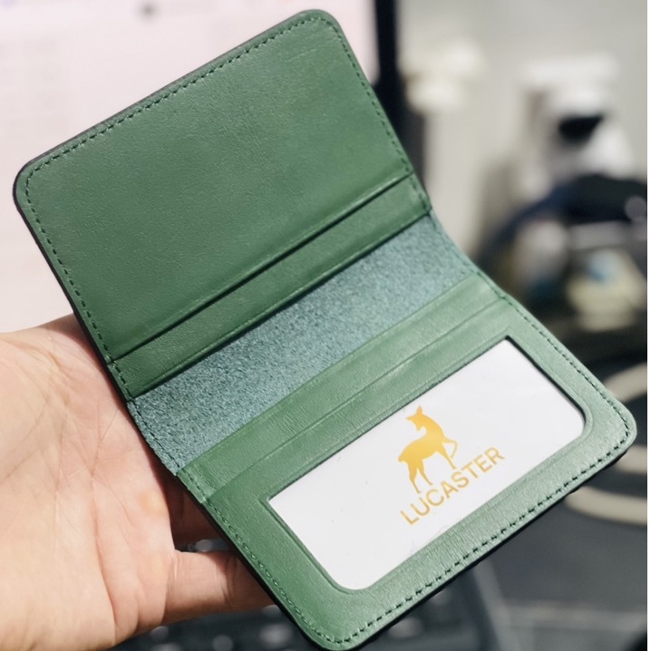 Ví nam, nữ da nappa nhập khẩu, đựng thẻ atm và tiền gập đôi thời trang công sở sản phẩm được bảo hanh 12 tháng.