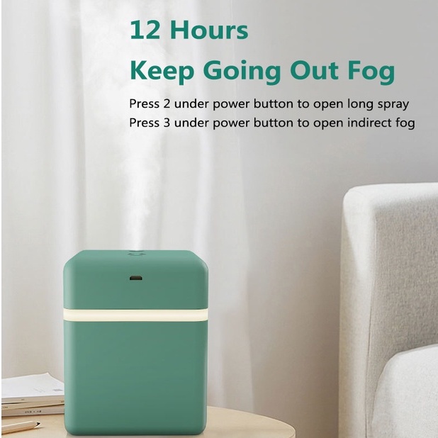 Thiết Bị Phun Sương Tự Động 600ml Khử Trùng Không Cần Chạm Có Thể Sạc Lại