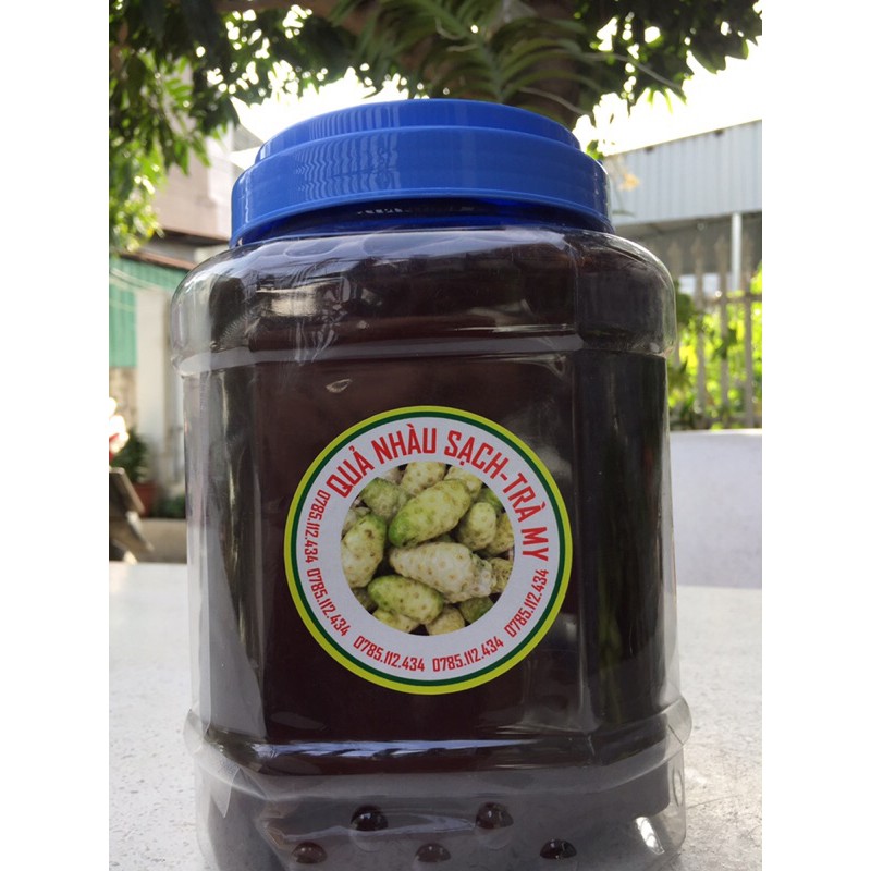 1kg cốt trái nhàu ngâm đường .