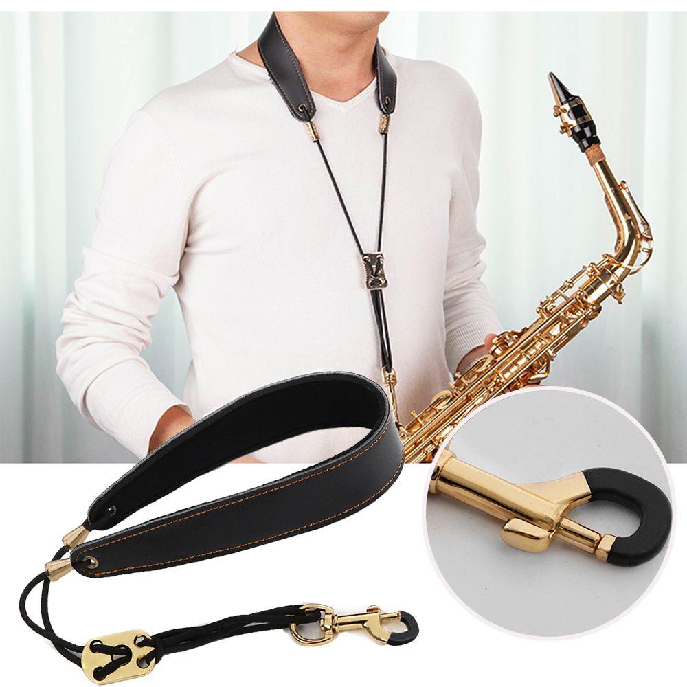 SUSANS Dây Đeo Kèn Saxophone Bằng Da Mềm Siêu Bền Cho Người Lớn Và Trẻ Em