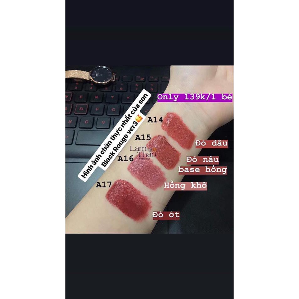 Son Kem Black Rouge Airfit Velvet Ver 3 | BigBuy360 - bigbuy360.vn