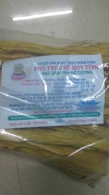 Phù trúc huy tính ( món ăn chay) 1 kg