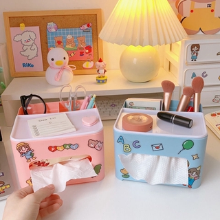Hộp Đựng Đồ Có Ngăn Đựng Khăn Giấy Kiểu Tủ Kéo Đa Năng Hiện Đại Phong Cách Bắc Âu Cho Phòng Khách/Phòng Ngủ