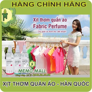 Xịt thơm quần áo FABRIC PERFUME Hàn Quốc 250ml CHỐNG ẨM