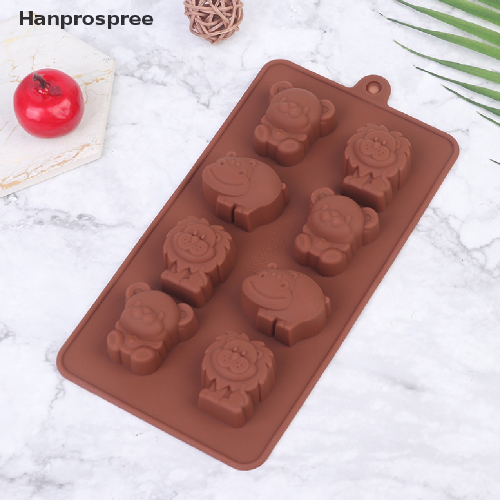 Khuôn Làm Bánh Chất Liệu Silicone Hình Động Vật Dễ Thương