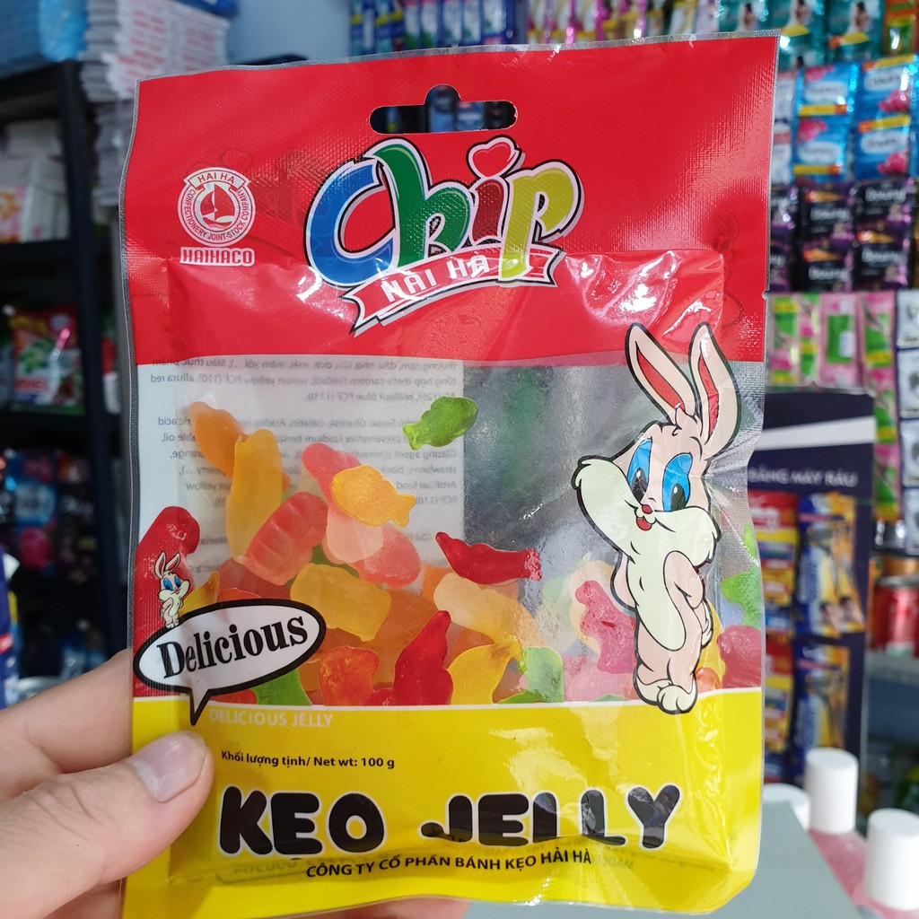 KẸO JELLY CHÍP HẢI HÀ GÓI 100G