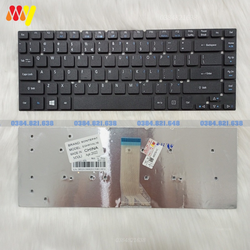 Bàn Phím Laptop Acer ZQ0 ZQS ZQM Z5W1M Z8A N15C4 MS2380 MS2367 MS2376 MS2368