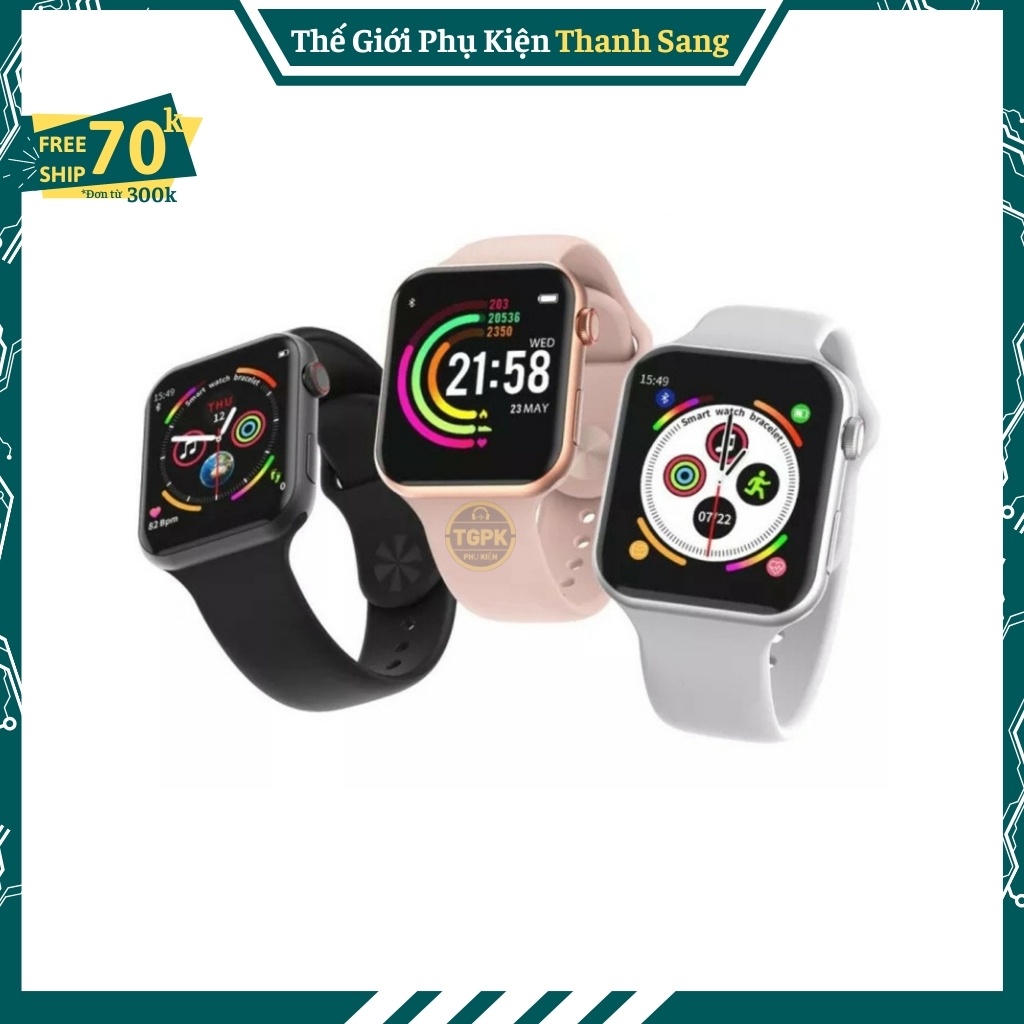 Đồng hồ Thông minh T500+ Plus Seri 6 Hiwatch 6 | Nghe gọi kết nối bằng Bluetooth | Chống nước