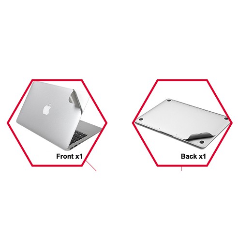 Miếng dán bảo vệ toàn diện cho laptop macbook pro air retina 11 12 13 15 inch 2018 2019
