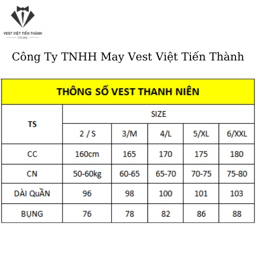 Bộ vest đen kẻ caro vải cashmere cao cấp vest việt tiến thành