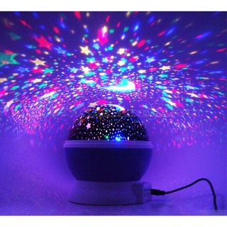 Đèn chiếu sao xoay 360 độ