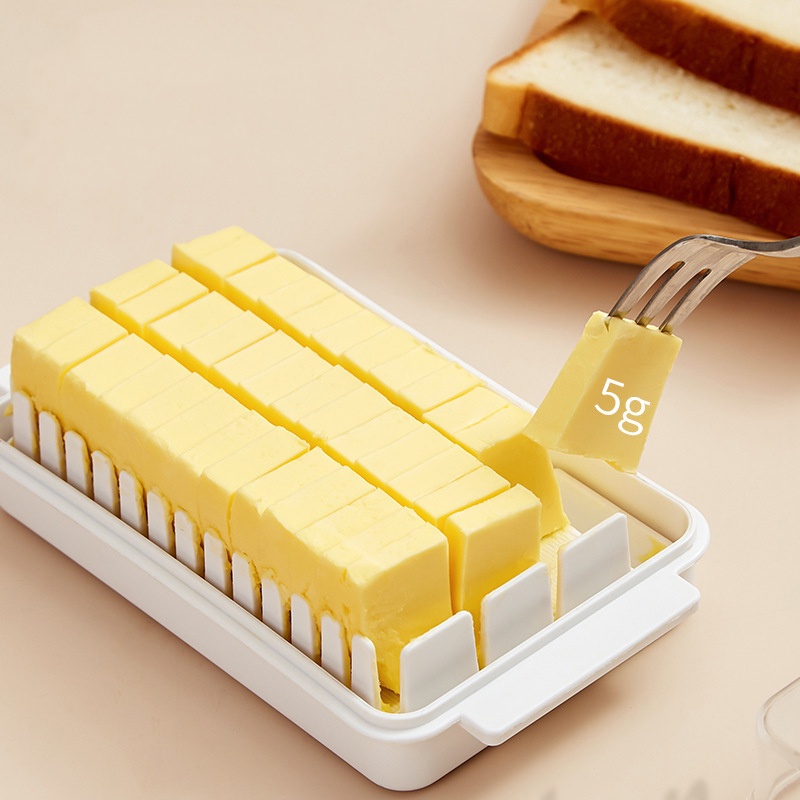 Hộp Nhựa PP Trong Suốt Có Nắp Đậy Đựng Bơ / Phô Mai Tiện Dụng