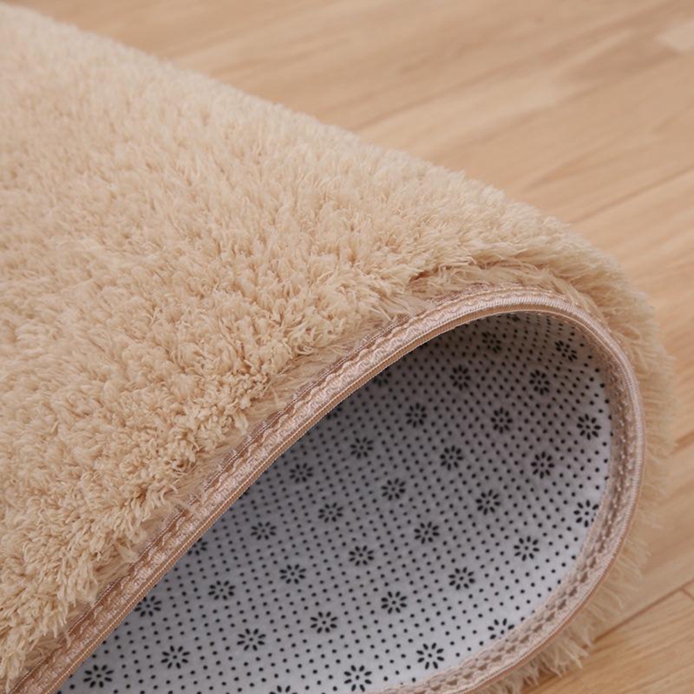 Thảm chùi chân chất liệu nhung lông mềm mại kích thước 40x60cm dùng trong phòng tắm/phòng khách/nhà bếp