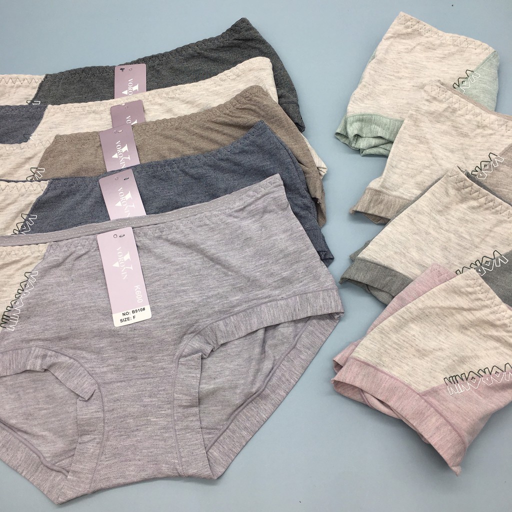 Quần chip cotton cho mông 90 - 93cm, quần sịp nữ cotton không gian eva KGE | BigBuy360 - bigbuy360.vn