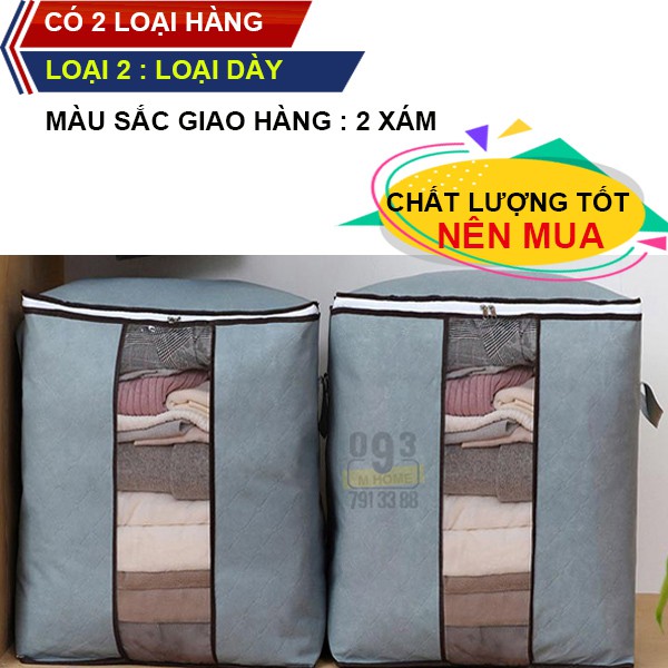 Combo 2 Túi Vải Đựng Đồ, Túi Xách Vải