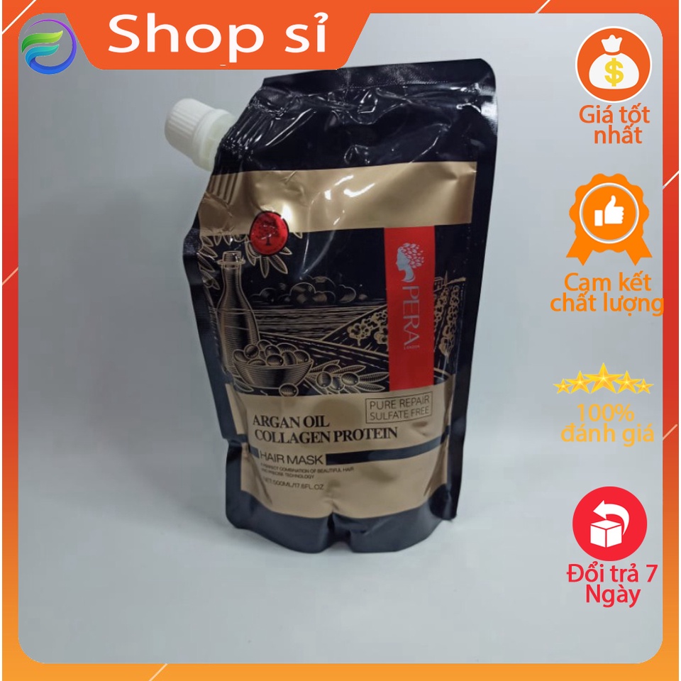 Hấp túi phục hồi collagen PERA 500ml