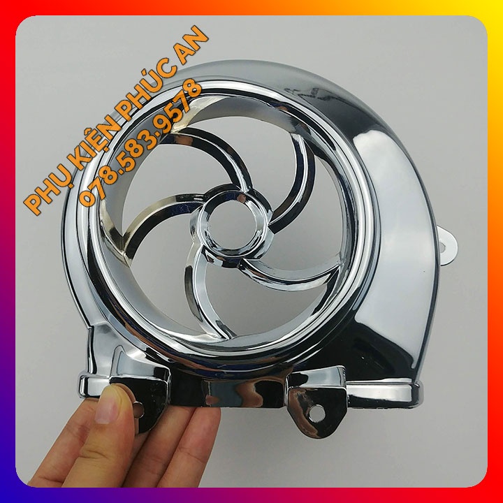Phụ kiện trang trí gắn xe Vision đời đầu 2011-2012-2013 ốp che pô, quạt gió, bầu gió, thảm lót chân, chỉ mũi đuôi dè