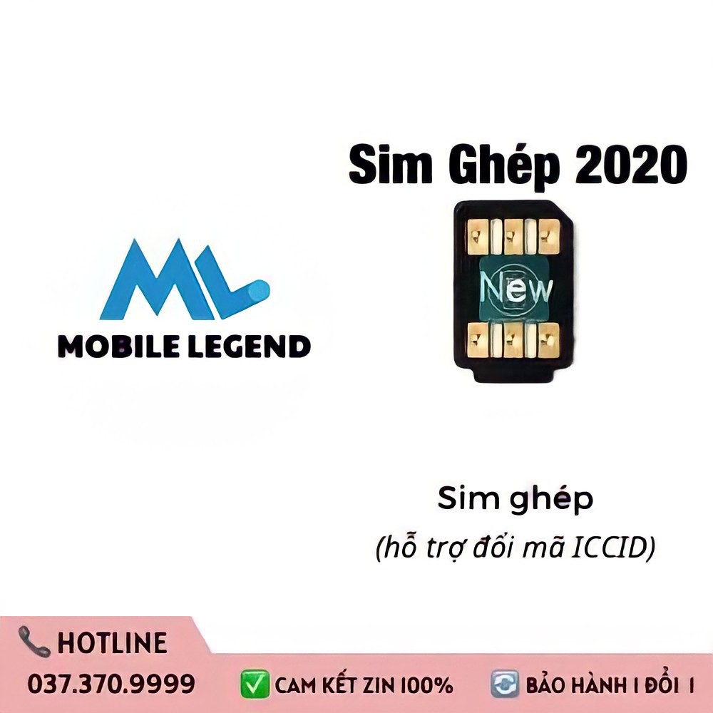 Sim ghép IONE7 mới nhất fix full như Quốc Tế các mã máy