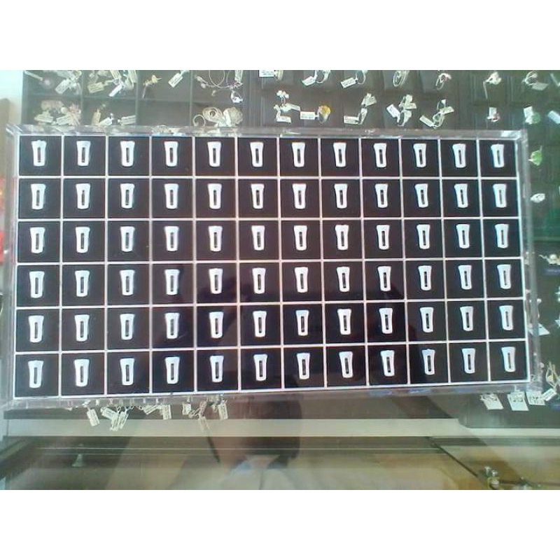 Khay Mica Đựng Nhẫn Sẵn 3 Màu, Sẵn Các Size Khay