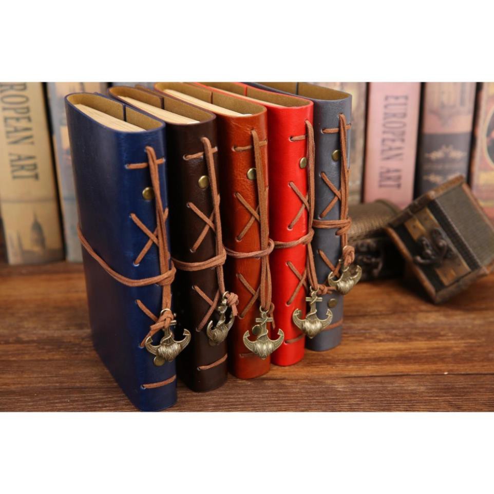 Sổ Tay Bìa Còng MILASO Bìa Da Mềm Phong Cách Vintage Giấy Kraft SN-001044